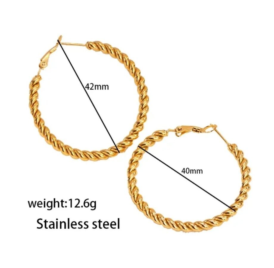 Bianca Twine Gold Legacy Earring