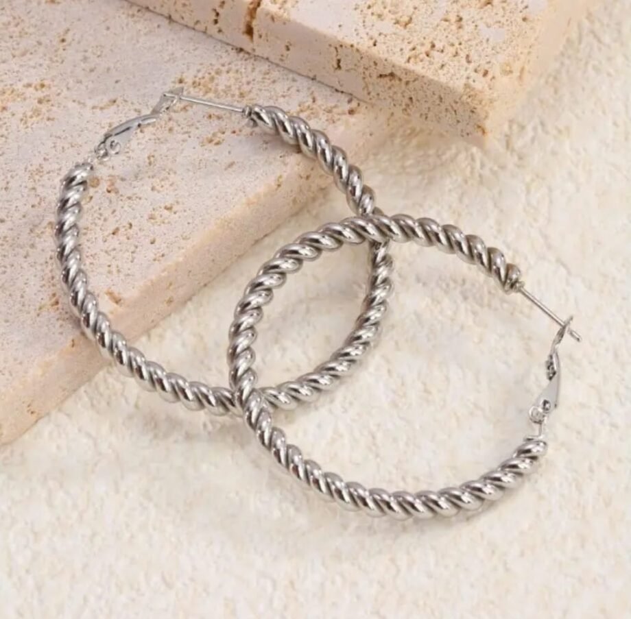 Bianca Twine Stainless Steel Legacy Earring